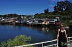 Visitando Castro, a capital e maior cidade da ilha de Chiloé, no sul do Chile